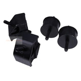 4 Piece Engine Mounting Rubber Cushion 20R - 01 - 29111 20T - 01 - 35162 Fits For Komatsu PC40 - 5 - Fab Heavy Parts