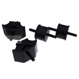 4 Piece Engine Mounting Rubber Cushion 20R - 01 - 29111 20T - 01 - 35162 Fits For Komatsu PC40 - 5 - Fab Heavy Parts