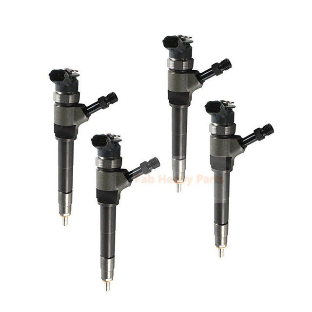 4 Piece Fuel Injector 0445110249 WE0112H50A Fits for Fits ford PK Ranger Mazda BT50 3.0L - Fab Heavy Parts