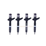 4 Piece Fuel Injector 095000 - 7580 23670 - 0G010 Fits for Toyota Engine 1CD - FTV Avensis Corolla 2.0 D - 4D - Fab Heavy Parts