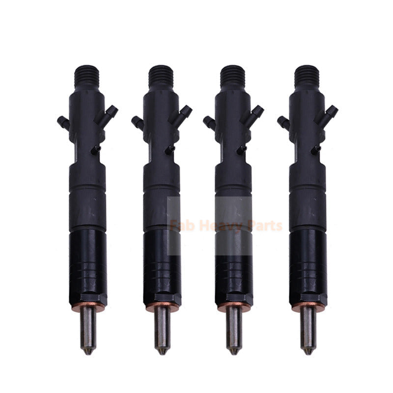 4 Piece Fuel Injector 17/919200 Fits for Perkins Engine 1104C.44TA JCB Loader 416 412S 535S 535-60