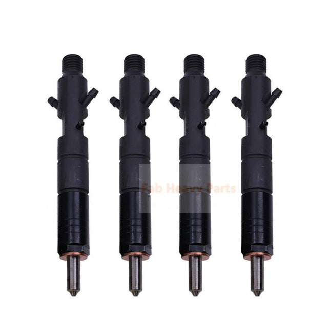 4 Piece Fuel Injector 17/919200 Fits for Perkins Engine 1104C.44TA JCB Loader 416 412S 535S 535 - 60 - Fab Heavy Parts