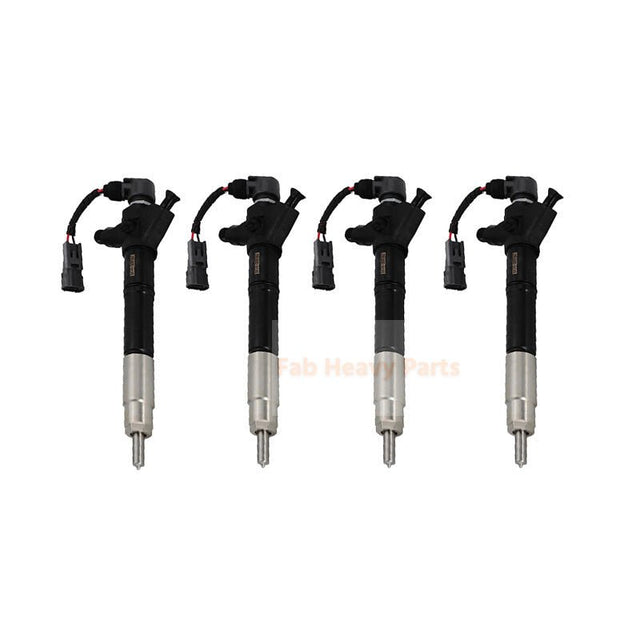 4 Piece Fuel Injector 295900 - 0110 23670 - 29105 Fits for Toyota Engine 2AD - FHV Auris Avensis Corolla RAV4 Verso - Fab Heavy Parts