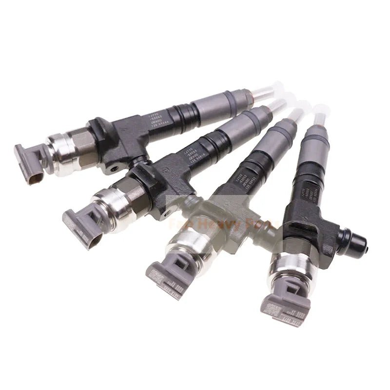 4 Piece Fuel Injector 436 - 1096 Fits for Caterpillar CAT Engine C3.3B Loader 236D 242D 246D 257D 259D 262D 277D 279D 287D 289D - Fab Heavy Parts