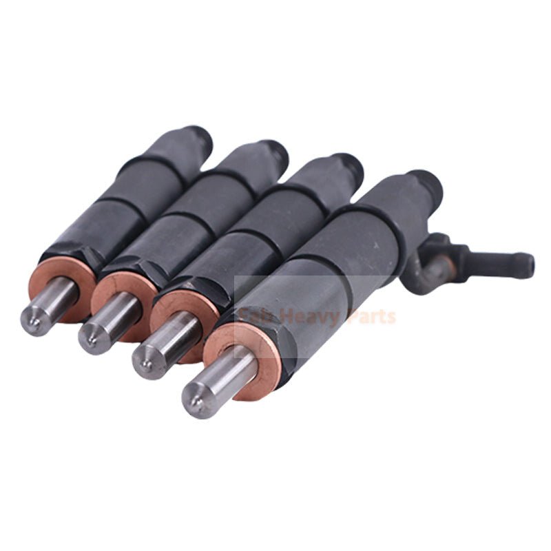 4 Piece Fuel Injector 6208 - 11 - 3100 Fits for Komatsu Engine SAA4D95LE - 3A - 4M SAA4D95LE - 3B - 4A Excavator PC130F - 7 - Fab Heavy Parts