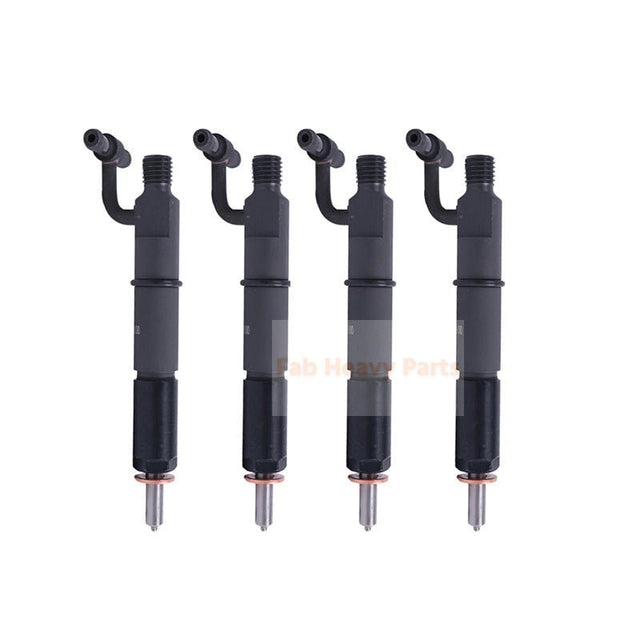 4 Piece Fuel Injector 6208 - 11 - 3100 Fits for Komatsu Engine SAA4D95LE - 3A - 4M SAA4D95LE - 3B - 4A Excavator PC130F - 7 - Fab Heavy Parts