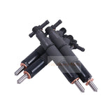 4 Piece Fuel Injector 6208 - 11 - 3100 Fits for Komatsu Engine SAA4D95LE - 3A - 4M SAA4D95LE - 3B - 4A Excavator PC130F - 7 - Fab Heavy Parts