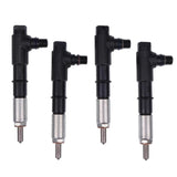 4 Piece Fuel Injector 6698542 Aftermarket Replacement For Bobcat a300 a770 s220 s250 s300 s330 s750 s770 s850 t2250 t250 t300 t750 t770 t870 v417 - Fab Heavy Parts
