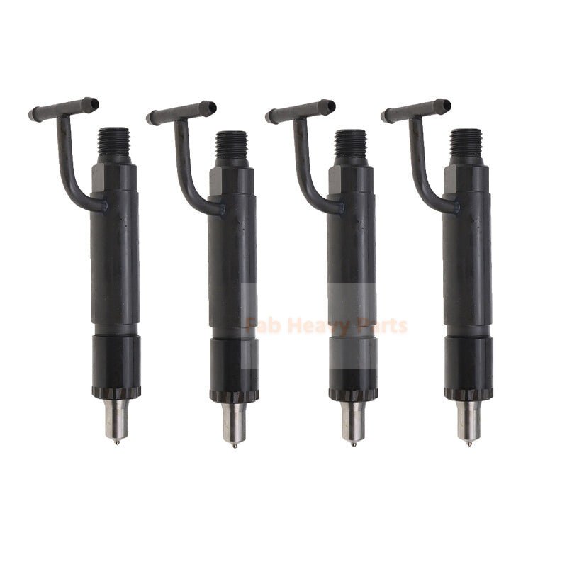 4 Piece Fuel Injector 719000 - 53100 Fits for Yanmar Engine 3TN100E 3TN100L 4T112TL 4T112TLE 4TN100E 4TN100L 4TN100TE 4TN100TL - Fab Heavy Parts