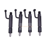 4 Piece Fuel Injector 719172 - 53100 71917253100 Fits for Yanmar Engine 4LH - DTE 4LH - DTZ 4LH - HT 4LH - HTE 4LH - HTZ 4LH - STE 4LH - TE - Fab Heavy Parts