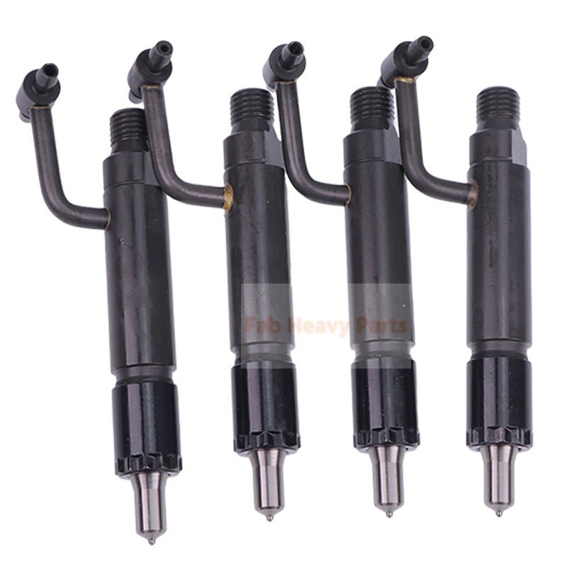 4 Piece Fuel Injector 729595 - 53100 729573 - 53050 Fits for Yanmar Engine 3JH2CE 4JH 4JH - DT 4JH - T 4JHZ 4JH3 - DTZ - Fab Heavy Parts