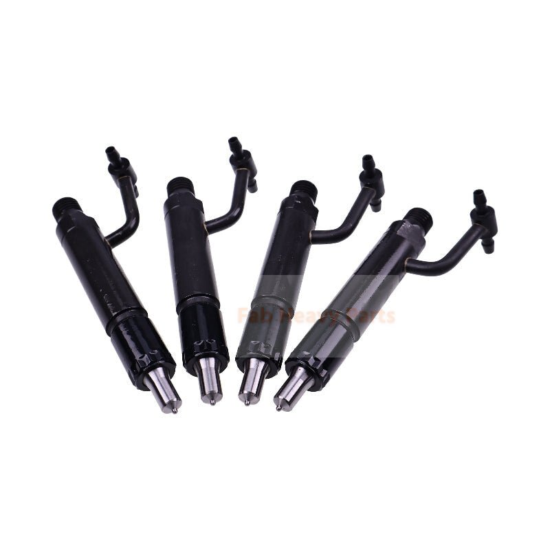 4 Piece Fuel Injector 729672 - 53100 Fits for Yanmar Engine 4JH3 - DTE 4JH3 - HTE - Fab Heavy Parts