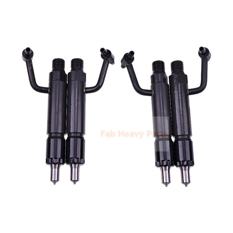 4 Piece Fuel Injector 729672 - 53100 Fits for Yanmar Engine 4JH3 - DTE 4JH3 - HTE - Fab Heavy Parts