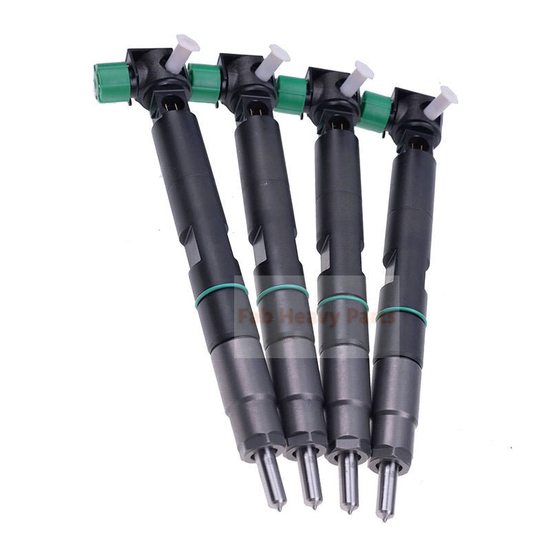 4 Piece Fuel Injector 7516846 7334041 Fits for Doosan Engine D34 Aftermarket Replacement For Bobcat Loader S740 S750 S770 S850 T750 T870 T740 A770 - Fab Heavy Parts