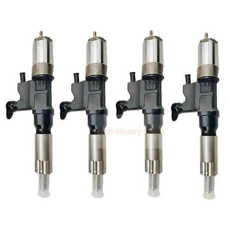 4 Piece Fuel Injector 8 - 94392261 - 4 Fits for Isuzu Engine 4HK1 6HK1 - Fab Heavy Parts