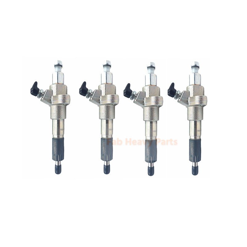 4 Piece Fuel Injector 9430610996 1153001421 1 - 15300142 - 1 Fits for Isuzu Engine 4BD1 - Fab Heavy Parts