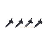 4 Piece Fuel Injector E4NN9F593BA E4NN9F593BARDS Fits for Fits ford New Holland Engine BSD332 BSD333 BSD442 BSD444 Tractor 230A 2310 234 - Fab Heavy Parts