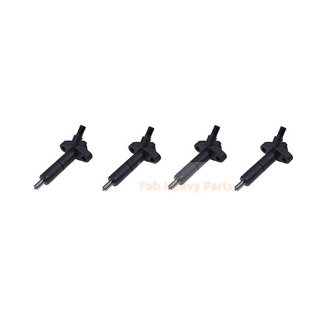 4 Piece Fuel Injector E4NN9F593BA E4NN9F593BARDS Fits for Fits ford New Holland Engine BSD332 BSD333 BSD442 BSD444 Tractor 230A 2310 234 - Fab Heavy Parts
