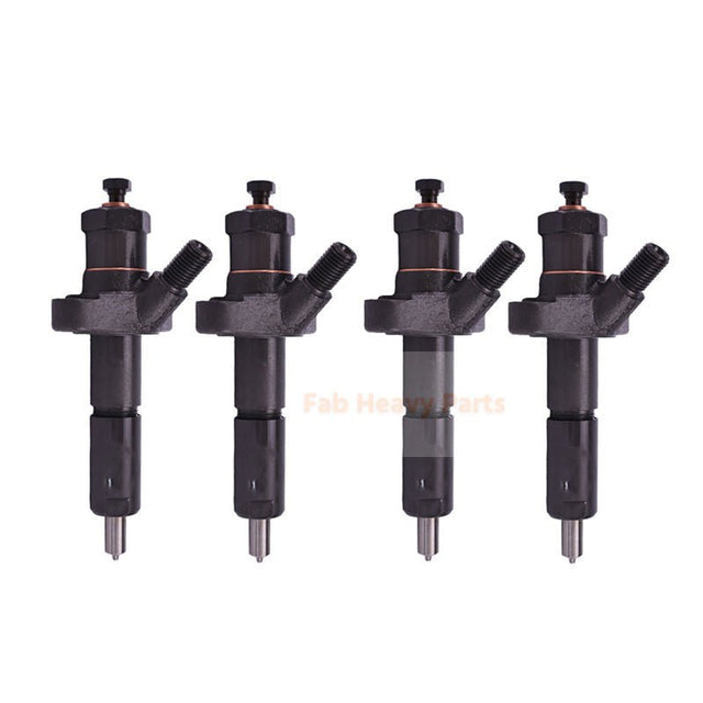 4 Piece Fuel Injector E6NN9F593BB Fits ford New Holland Engine BSD442 BSD444 BSD666 BSD666T Tractor 5110 5610 - Fab Heavy Parts