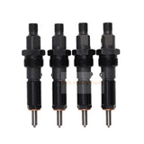 4 Piece Fuel Injector J909476 Fits for CASE Engine 4T - 390 6T - 590 Excavator 688 888 1088 1058B 1086B - Fab Heavy Parts
