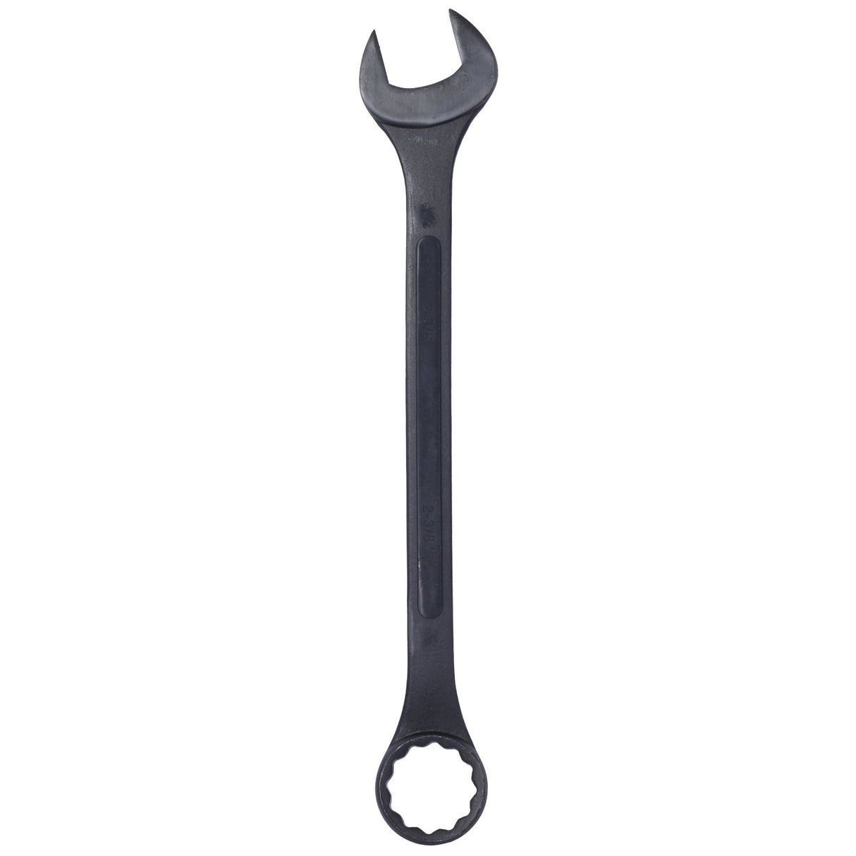 4 Piece Jumbo Combination Wrench Set SAE with Storage Bag Black Oxide 2 - 1/8 2 - 1/4 2 - 3/8 2 - 1/2 - inch - Fab Heavy Parts
