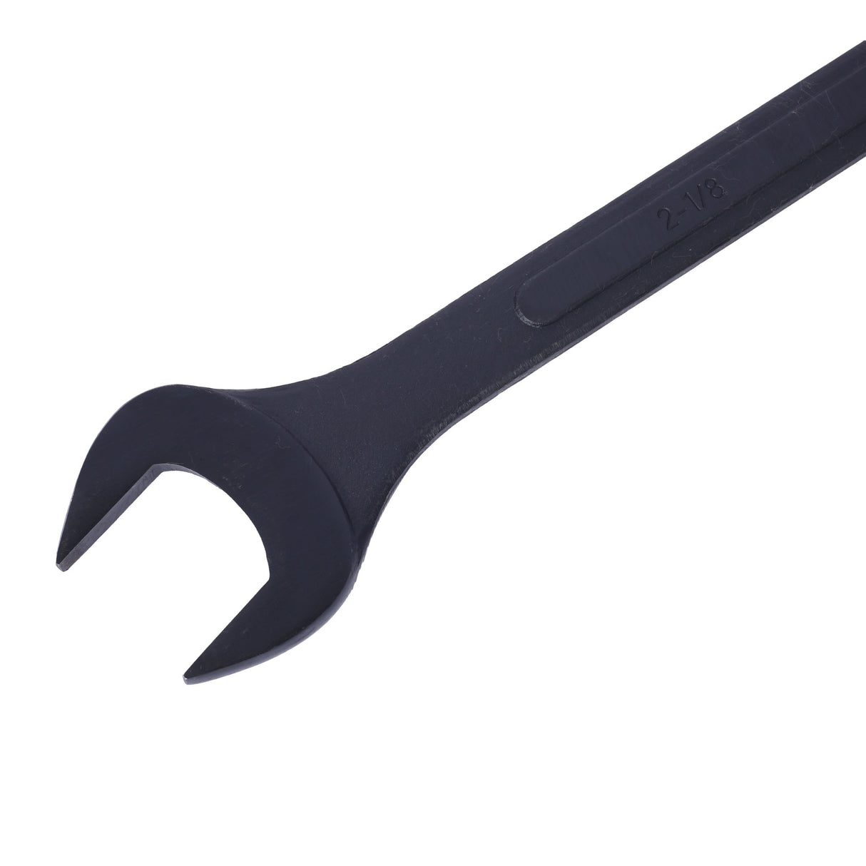 4 Piece Jumbo Combination Wrench Set SAE with Storage Bag Black Oxide 2 - 1/8 2 - 1/4 2 - 3/8 2 - 1/2 - inch - Fab Heavy Parts