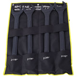 4 Piece Jumbo Combination Wrench Set SAE with Storage Bag Black Oxide 2 - 1/8 2 - 1/4 2 - 3/8 2 - 1/2 - inch - Fab Heavy Parts