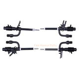 4-delige potloodbrandstofinjector 33706 974F9E527DB Past voor FITS Ford Transit 2.5d 1995-2000