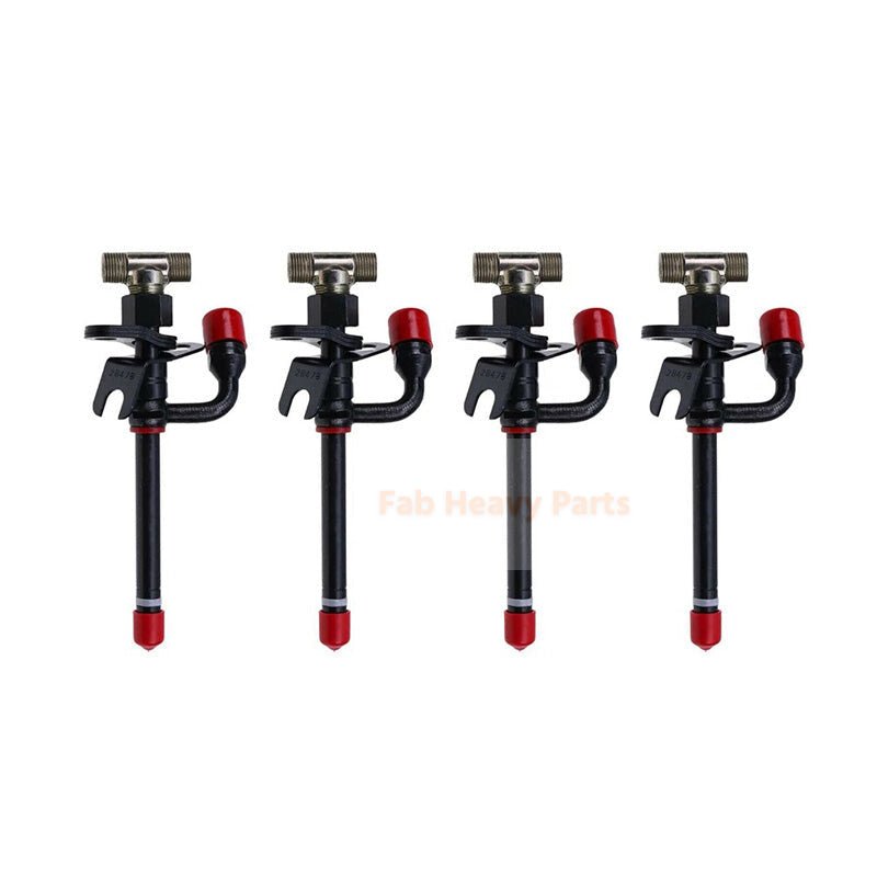 4 Piece Pencil Fuel Injector SE500818 SE501097 Fits for John Deere Engine 3029 4039 4045 6068 Excavator 490 495D 690D - Fab Heavy Parts