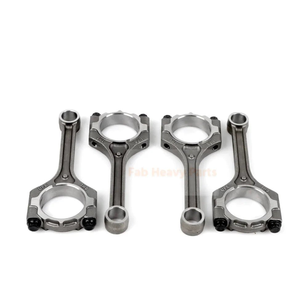 4 Pieces Connecting Rod 23510 - 2B100 for Hyundai Engine G4FA Vehicle Accent i20 ix20 2008 - 2019 - Fab Heavy Parts