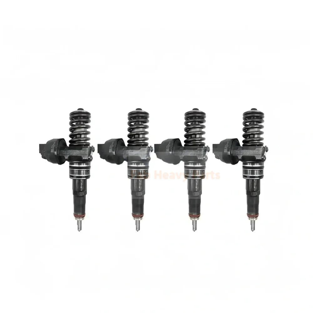 4 Pieces Fuel Injector 038130079D 0414720115 for Audi A2 A3 Seat Altea Cordoba Skoda Fabia Volkswagen Golf Plus Jetta Passat Variant 2000 - 2010 - Fab Heavy Parts