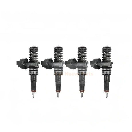 4 Pieces Fuel Injector 038130079D 0414720115 for Audi A2 A3 Seat Altea Cordoba Skoda Fabia Volkswagen Golf Plus Jetta Passat Variant 2000 - 2010 - Fab Heavy Parts