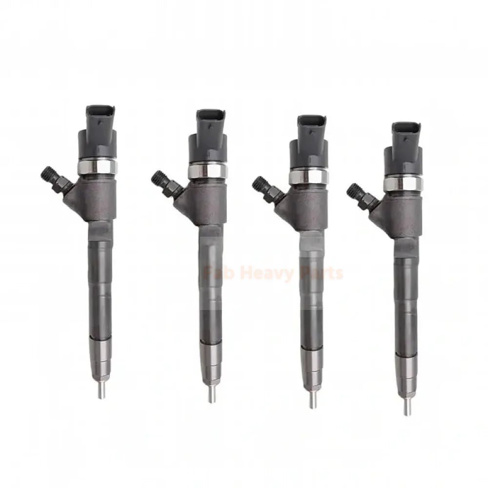 4 Pieces Fuel Injector 0445110418 504389548 for Fiat Ducato Iveco Daily IV 2007 - 2011 - Fab Heavy Parts