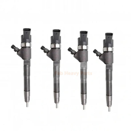 4 Pieces Fuel Injector 0445110418 504389548 for Fiat Ducato Iveco Daily IV 2007 - 2011 - Fab Heavy Parts