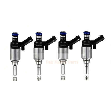 4 Pieces Fuel Injector 06H906036AB for Audi A4 TT Volkswagen Jetta Golf 2008 - 2018 - Fab Heavy Parts
