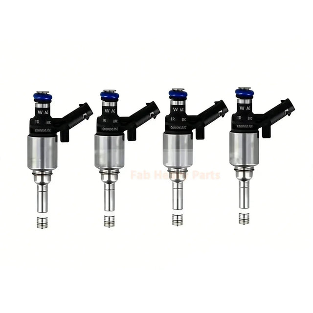 4 Pieces Fuel Injector 06H906036AB for Audi A4 TT Volkswagen Jetta Golf 2008 - 2018 - Fab Heavy Parts