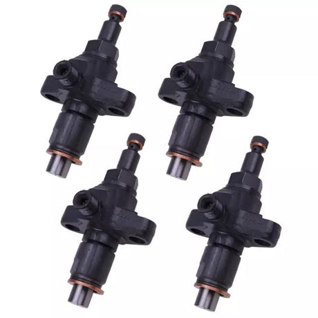 4 Pieces Fuel Injector 1081629R91 3040870R94 Fits For Case IH 354 384 444 B275 B414 - Fab Heavy Parts