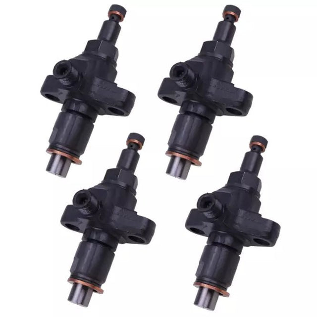 4 Pieces Fuel Injector 1081629R91 3040870R94 Fits For Case IH 354 384 444 B275 B414 - Fab Heavy Parts
