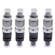 4 Pieces Fuel Injector 131406480 09350 - 07520 for Perkins Engine 804D - 33T 402F - 05 403C - 07 - Fab Heavy Parts