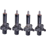 4 Pieces Fuel Injector 1447218E91 for Massey Ferguson 283 290 383 390 3050 3060 - Fab Heavy Parts