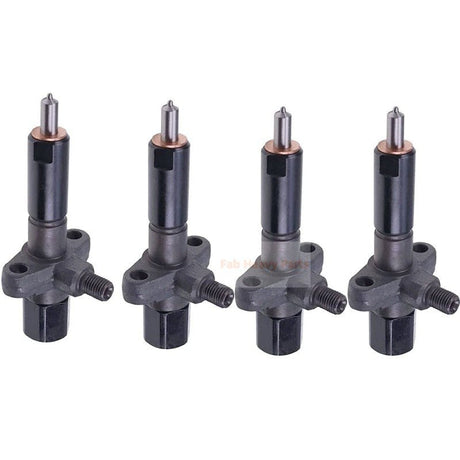 4 Pieces Fuel Injector 1447218E91 for Massey Ferguson 283 290 383 390 3050 3060 - Fab Heavy Parts