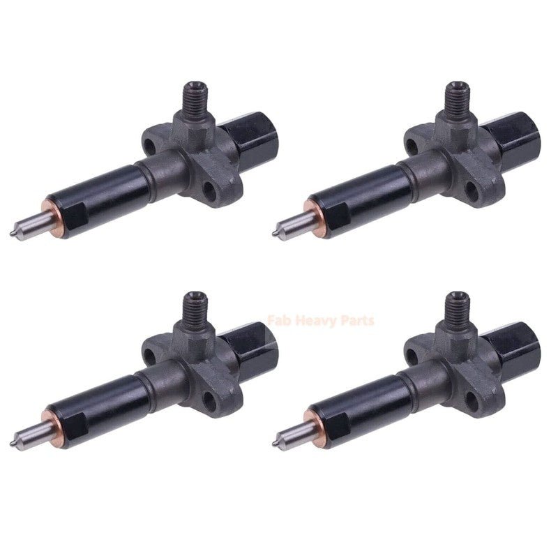 4 Pieces Fuel Injector 1447218E91 for Massey Ferguson 283 290 383 390 3050 3060 - Fab Heavy Parts