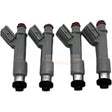 4 Pieces Fuel Injector 15710M68K10 for Maruti Suzuki Alto K10 A - Star Ertiga Ritz Stingray Swift Dzire 2008 - 2017 - Fab Heavy Parts