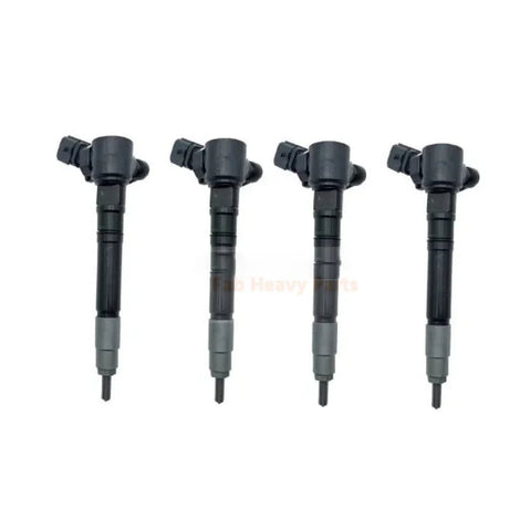4 Pieces Fuel Injector 23670 - 11040 23670 - 19065 Fits for Toyota Engine Hilux 2GD - FTV - Fab Heavy Parts