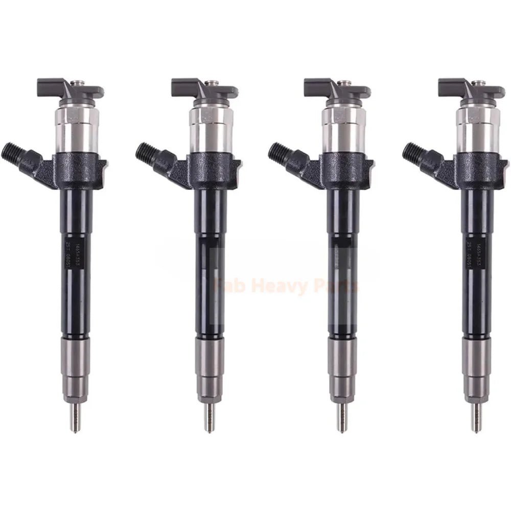 4 Pieces Fuel Injector 295050 - 0340 1465A353 Fits for Mitsubishi Outlander Mk2 2.2 DID 2010 - 2012 - Fab Heavy Parts
