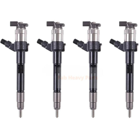 4 Pieces Fuel Injector 295050 - 0340 1465A353 Fits for Mitsubishi Outlander Mk2 2.2 DID 2010 - 2012 - Fab Heavy Parts