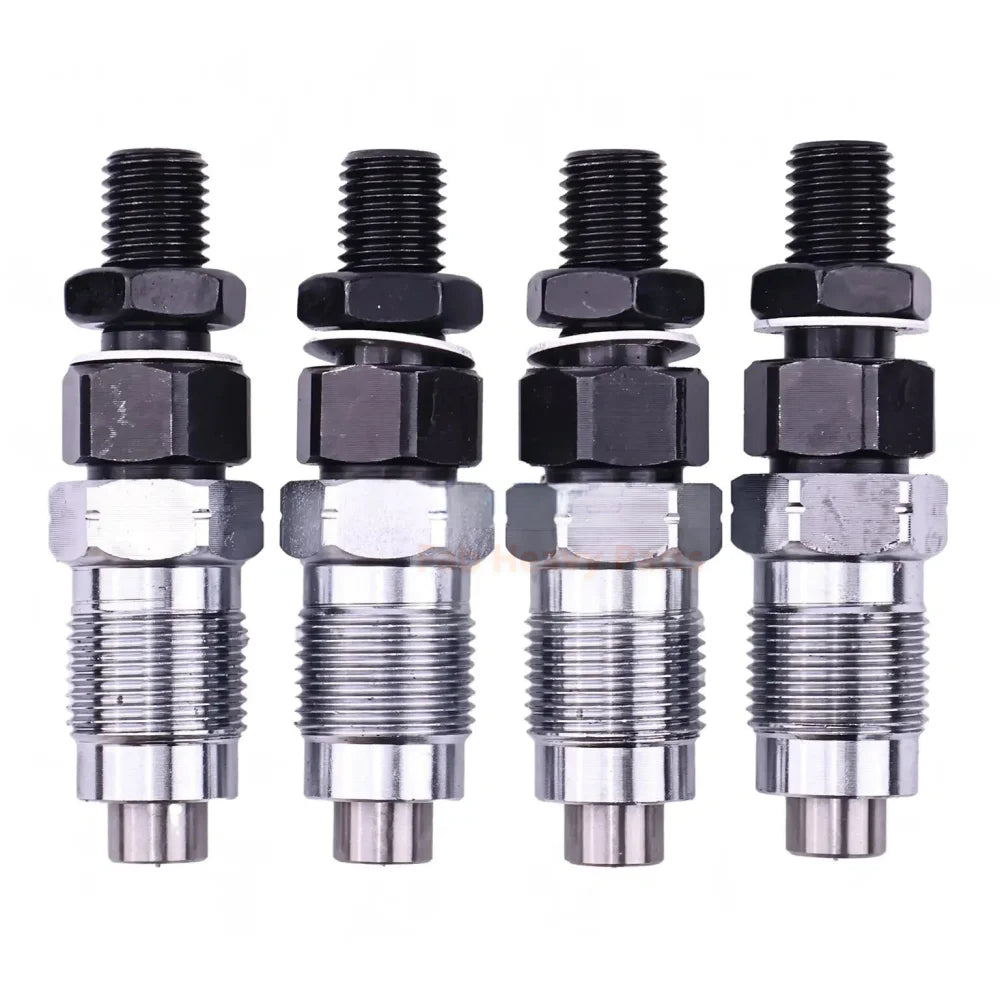 4 Pieces Fuel Injector 32C61-06000 for Mitsubishi Engine S4S S6S S4Q2 Forklift F18C FD60-70 - Fab Heavy Parts