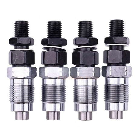 4 Pieces Fuel Injector 32C61-06000 for Mitsubishi Engine S4S S6S S4Q2 Forklift F18C FD60-70 - Fab Heavy Parts