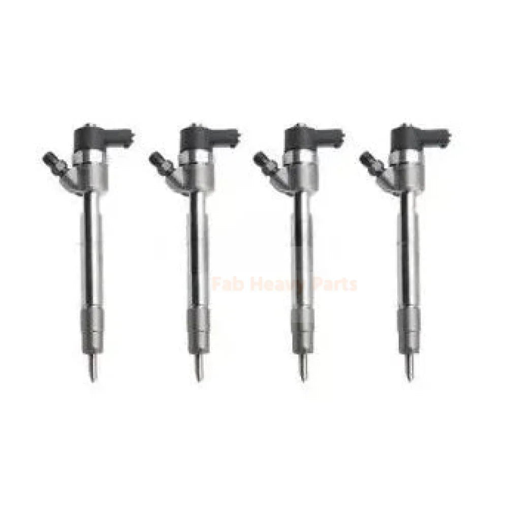 4 Pieces Fuel Injector 33800 - 2A900 0445110319 for Hyundai i20 i30 i30CW Kia Ceed Soul 1.6L VGT - Fab Heavy Parts