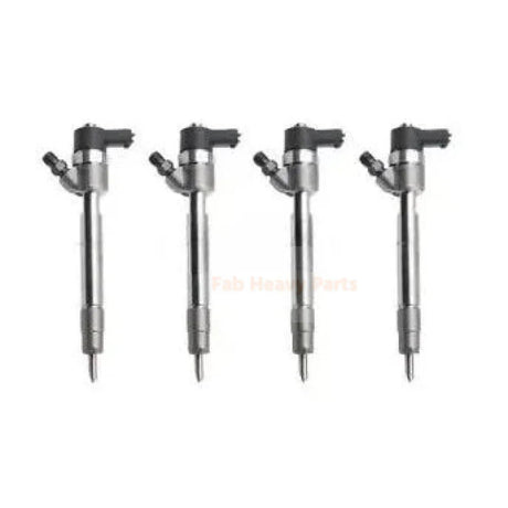 4 Pieces Fuel Injector 33800 - 2A900 0445110319 for Hyundai i20 i30 i30CW Kia Ceed Soul 1.6L VGT - Fab Heavy Parts